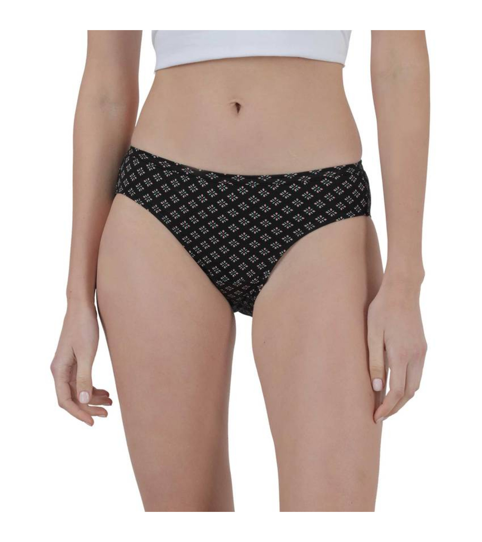 Vink Women's Outer Elastic Printed Panty